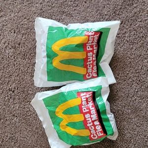 McDonald's cactus plant flea market toy mystery